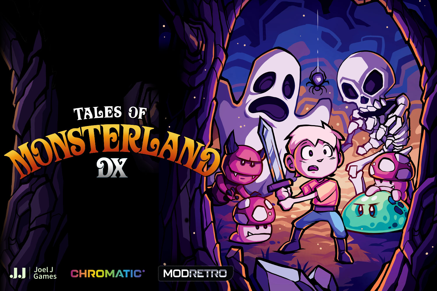 Tales of Monsterland DX project banner for Game Boy Color.